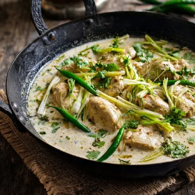 Chicken White Karahi