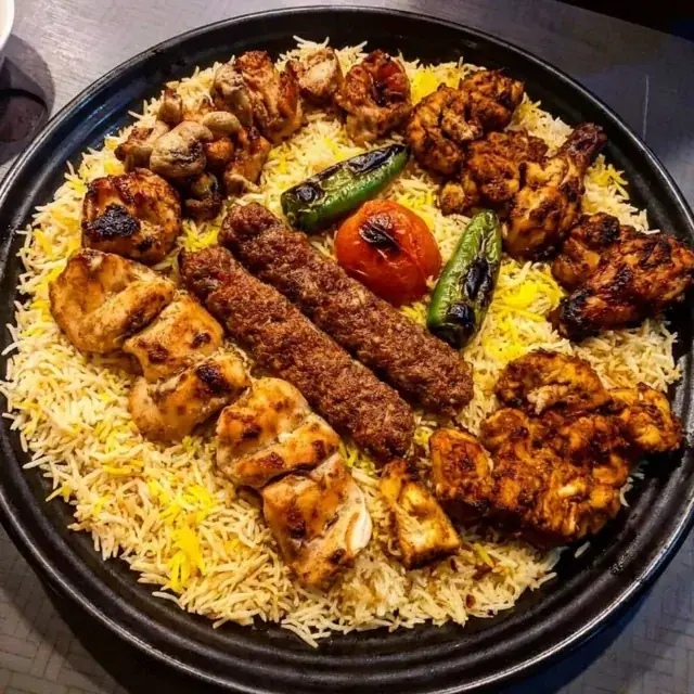 Half Kabab Platter