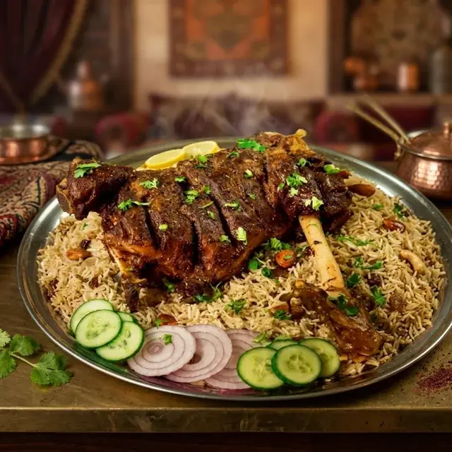 Mutton Dasti With Kabsa Rice