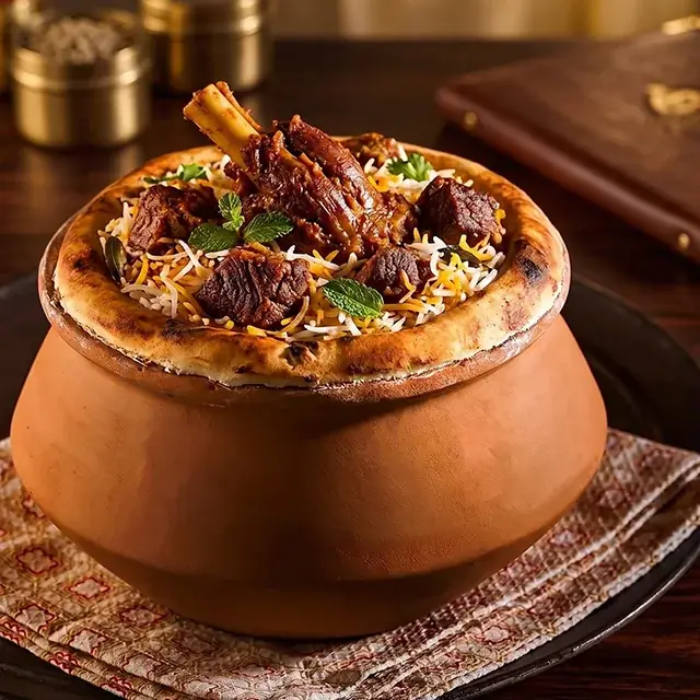 Mutton Matka Biryani