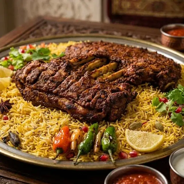 Mutton Ribs With Kabsa Rice
